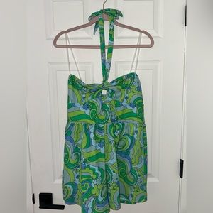 Multi green colored romper, size XL, never worn brand new with tags, wild fable